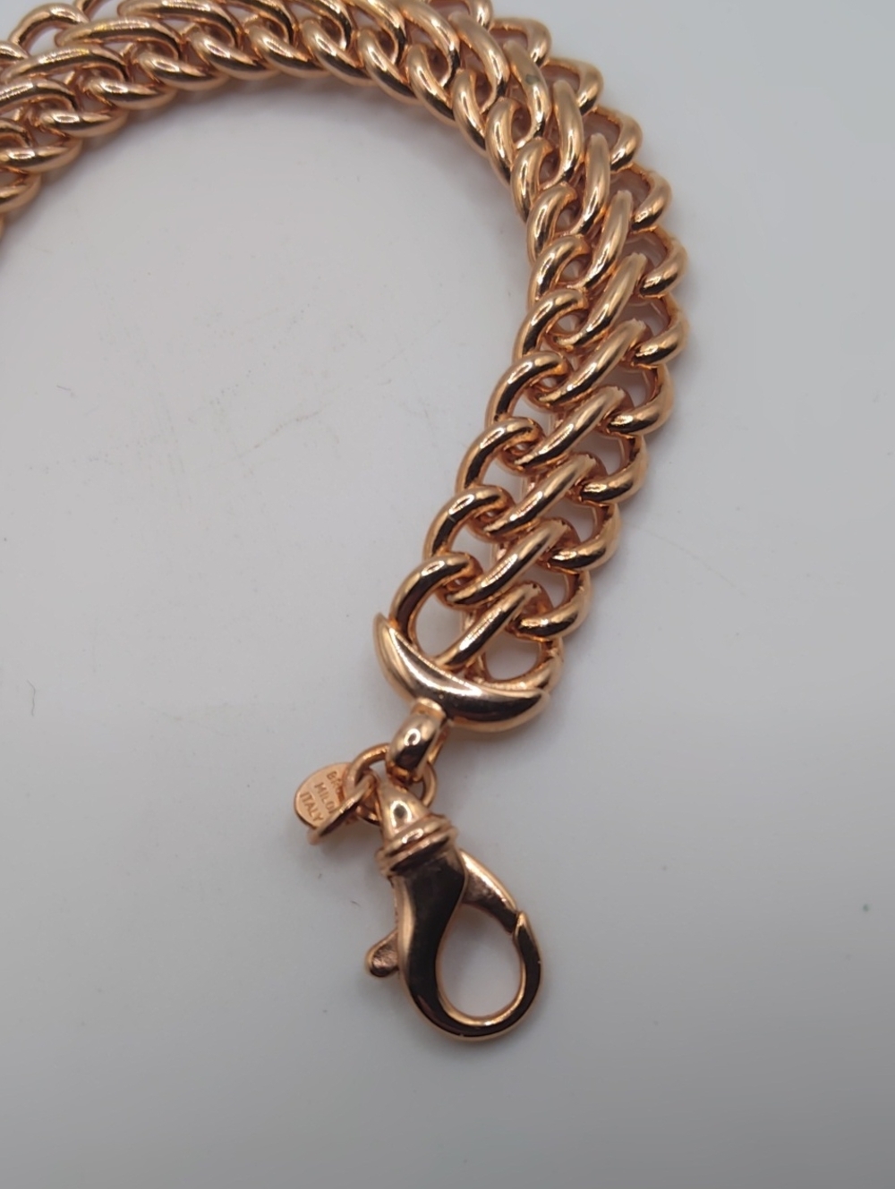 Bronze Milor Italy Bracelet 7.25 Inches - Picture 4 of 7